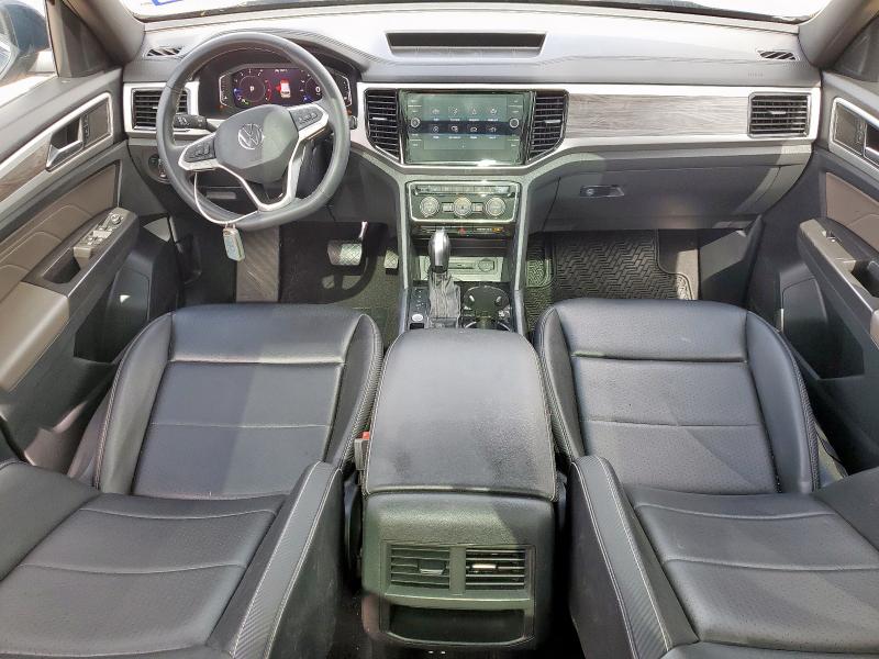 1V2JE2CA1NC223139 - 2022 VOLKSWAGEN ATLAS CROS SE BLUE photo 8