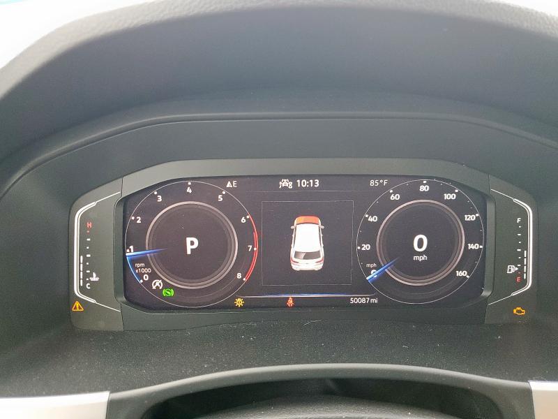 1V2JE2CA1NC223139 - 2022 VOLKSWAGEN ATLAS CROS SE BLUE photo 9