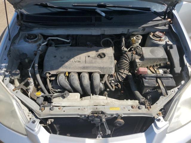 2T1KR32E98C694147 - 2008 TOYOTA COROLLA MA XR SILVER photo 11