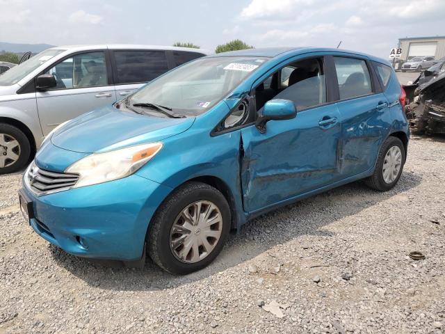 3N1CE2CP1EL437215 - 2014 NISSAN VERSA NOTE S BLUE photo 1