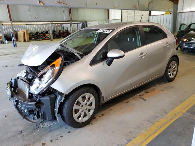 KNADM5A38G6652333 - 2016 KIA RIO LX SILVER photo 1