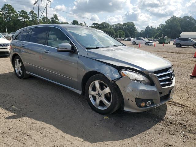 4JGCB6FE8BA129772 - 2011 MERCEDES-BENZ R 350 4MATIC GRAY photo 4