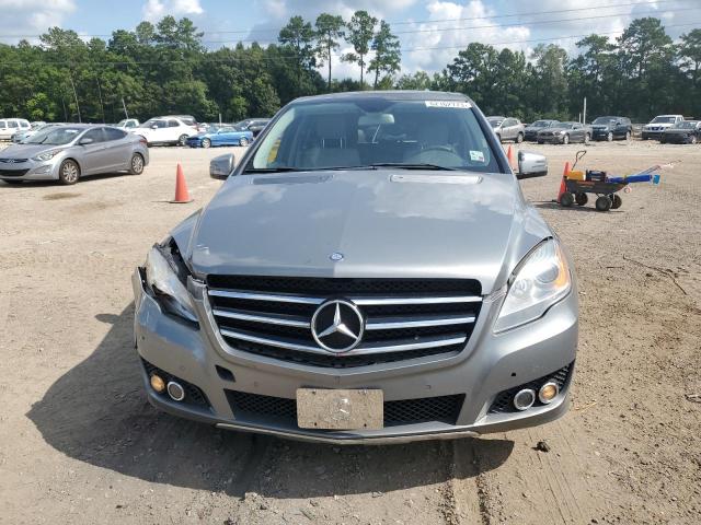 4JGCB6FE8BA129772 - 2011 MERCEDES-BENZ R 350 4MATIC GRAY photo 5