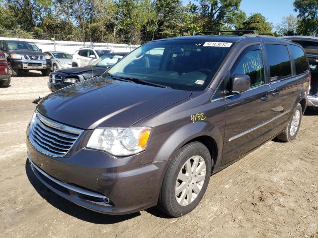 2C4RC1BG1FR583563 - 2015 CHRYSLER TOWN & COU TOURING გრაფიტი ფოტო 2