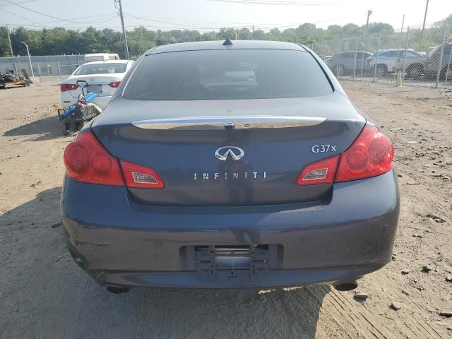 JN1CV6AR5DM761140 - 2013 INFINITI G37 BLUE photo 6