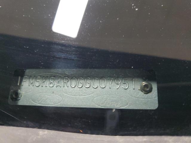 1FM5K8AR0GGC07951 - 2016 FORD EXPLORER POLICE INTERCEPTOR BLACK photo 14