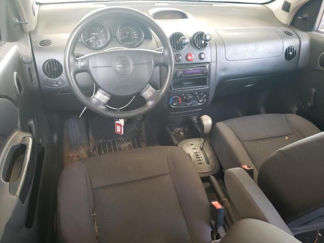 KL1TD66657B718942 - 2007 CHEVROLET AVEO BASE BLUE photo 8