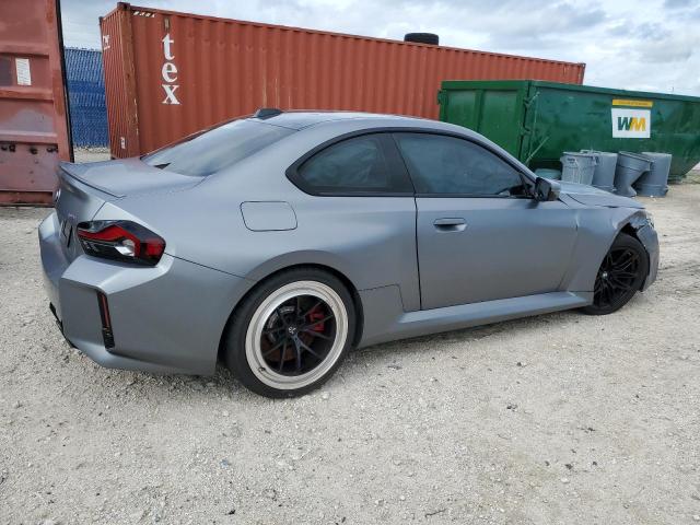 3MF13DM07R8E73326 - 2024 BMW M2 SILVER photo 3