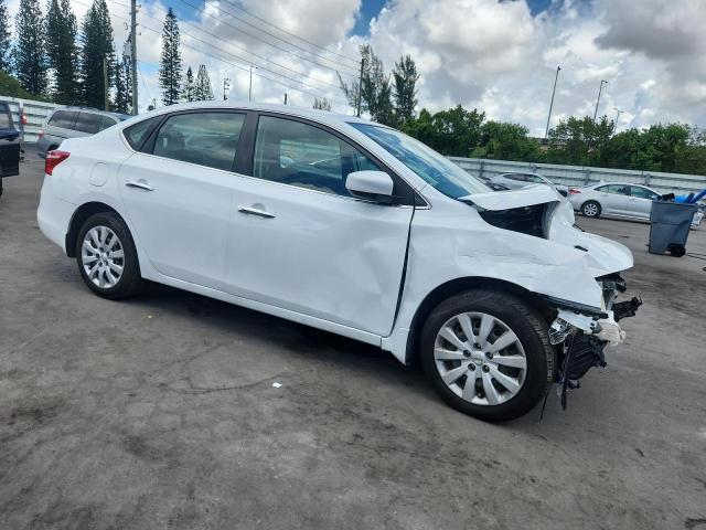 3N1AB7AP0KY396459 - 2019 NISSAN SENTRA S 白色 照片 4