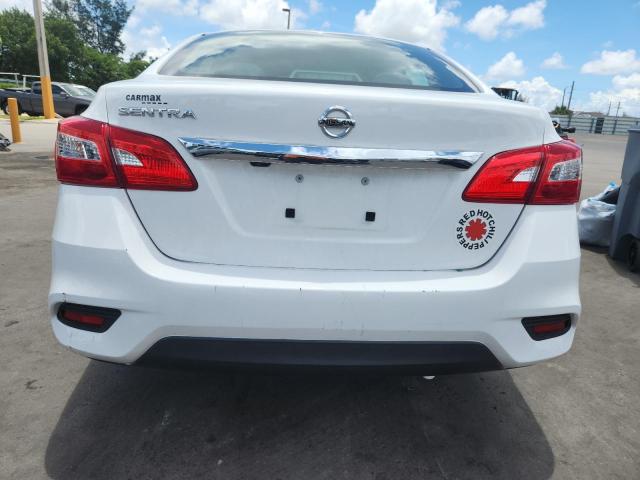 3N1AB7AP0KY396459 - 2019 NISSAN SENTRA S 白色 照片 6