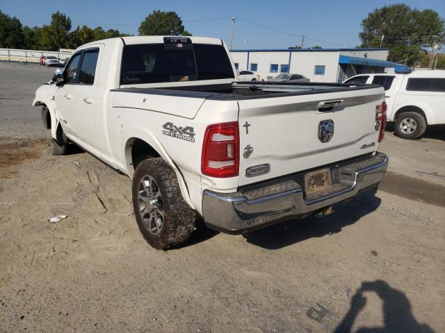 3C6UR5PL3KG586834 - 2019 RAM 2500 LONGHORN WHITE photo 3