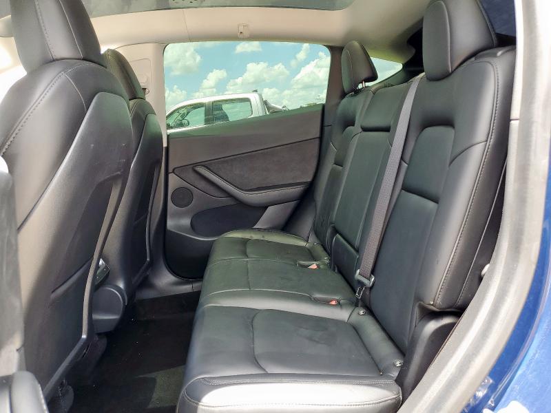 5YJYGDEF9MF151400 - 2021 TESLA MODEL Y BLUE photo 10