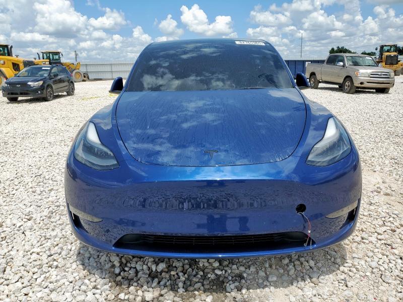 5YJYGDEF9MF151400 - 2021 TESLA MODEL Y BLUE photo 5