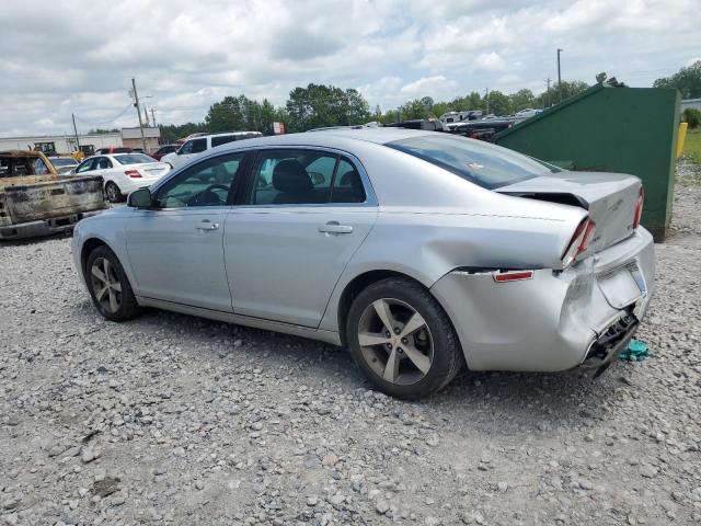 1G1ZC5EU0BF104276 - 2011 CHEVROLET MALIBU 1LT SILVER photo 2