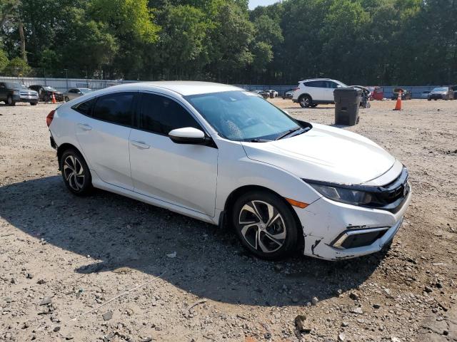 19XFC2F61KE023693 - 2019 HONDA CIVIC LX Білий фото 4