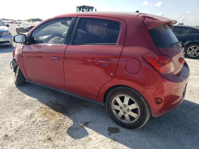 ML32A4HJ7FH031981 - 2015 MITSUBISHI MIRAGE ES RED photo 2