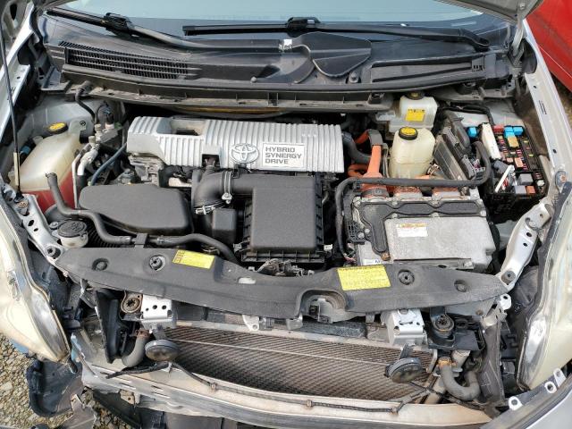 JTDKN3DU2B0275932 - 2011 TOYOTA PRIUS 银色 照片 11