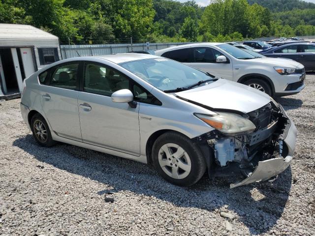JTDKN3DU2B0275932 - 2011 TOYOTA PRIUS 银色 照片 4