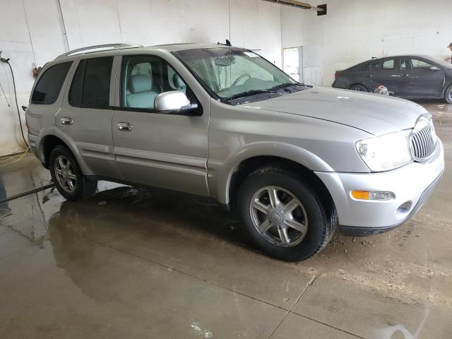 5GADT13S672234946 - 2007 BUICK RAINIER CXL SILVER photo 4