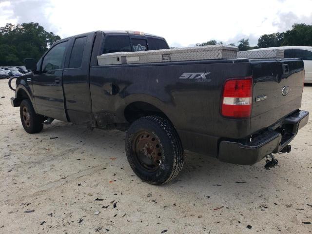 1FTRX14W25NB35854 - 2005 FORD F150 4WD GRAY photo 2