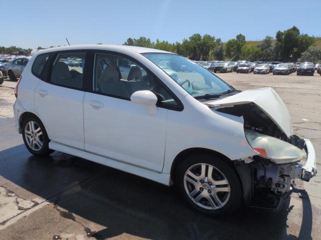JHMGD386X7S020721 - 2007 HONDA FIT S 白色 照片 4