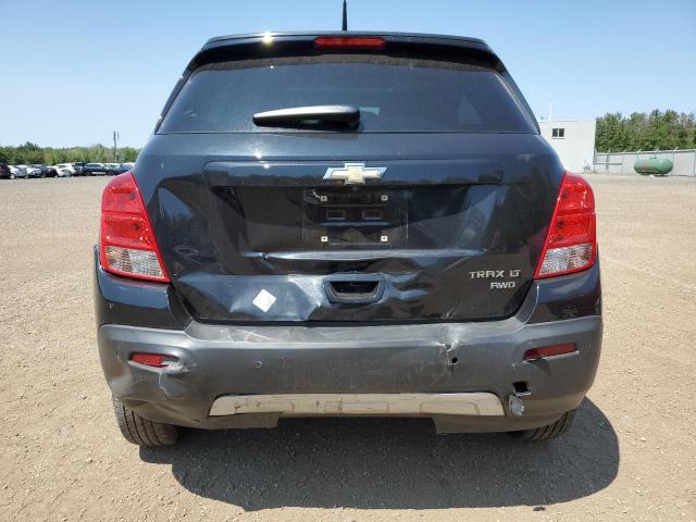 3GNCJREB1EL165727 - 2014 CHEVROLET TRAX 2LT BLACK photo 6