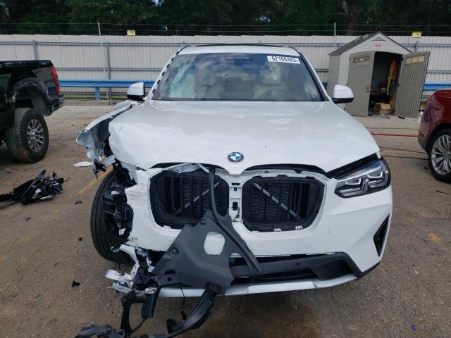 5UX43DP03P9S66025 - 2023 BMW X3 SDRIVE30I WHITE photo 5