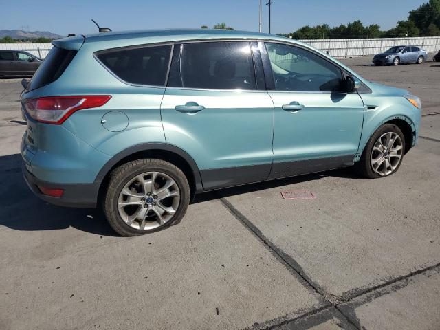 1FMCU9H93DUA73382 - 2013 FORD ESCAPE SEL TURQUOISE photo 3