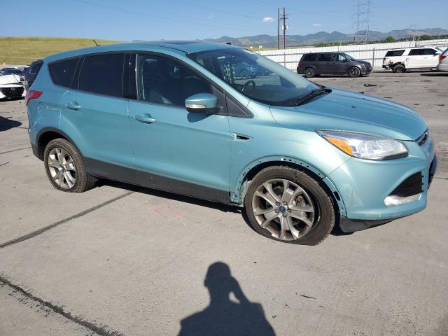 1FMCU9H93DUA73382 - 2013 FORD ESCAPE SEL TURQUOISE photo 4