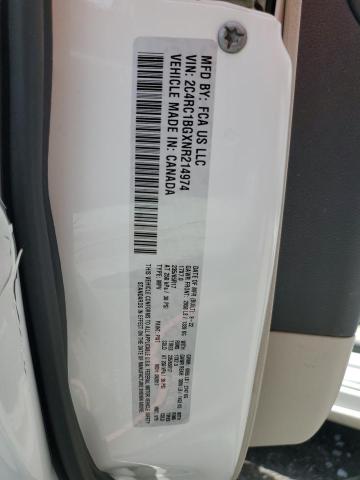 2C4RC1BGXNR214974 - 2022 CHRYSLER PACIFICA TOURING L WHITE photo 13