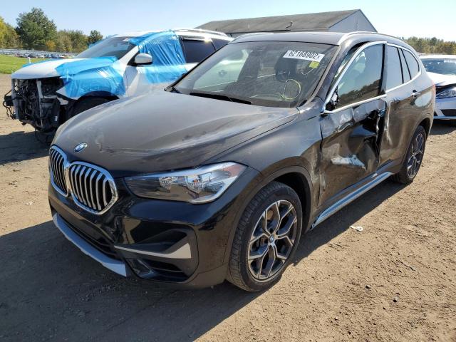 WBXJG9C05M3M40190 - 2021 BMW X1 XDRIVE28I BLACK photo 2