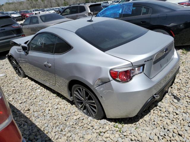 JF1ZCAB1XD2606982 - 2013 SUBARU BRZ 2.0 PREMIUM SILVER photo 2