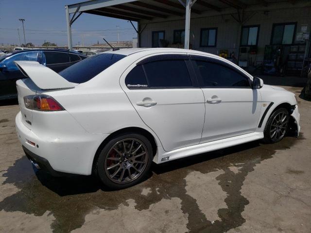 JA32W8FV7EU023749 - 2014 MITSUBISHI LANCER EVOLUTION GSR WHITE photo 3