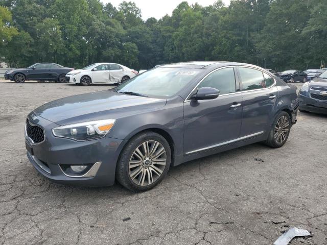 KNALN4D71F5176867 - 2015 KIA CADENZA PREMIUM GRAY photo 1