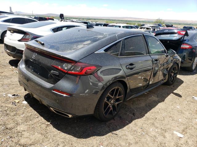 19XFL1H80NE017588 - 2022 HONDA CIVIC SPORT TOURING Szary zdjęcie 3