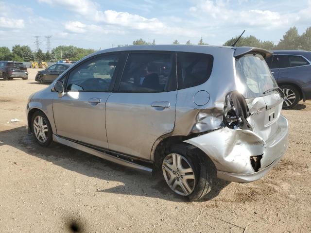 JHMGD38667S046829 - 2007 HONDA FIT S SILVER photo 2