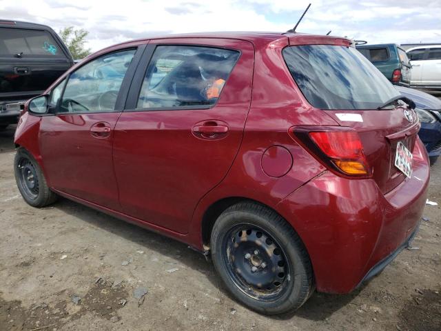 VNKKTUD33HA086087 - 2017 TOYOTA YARIS L RED photo 2