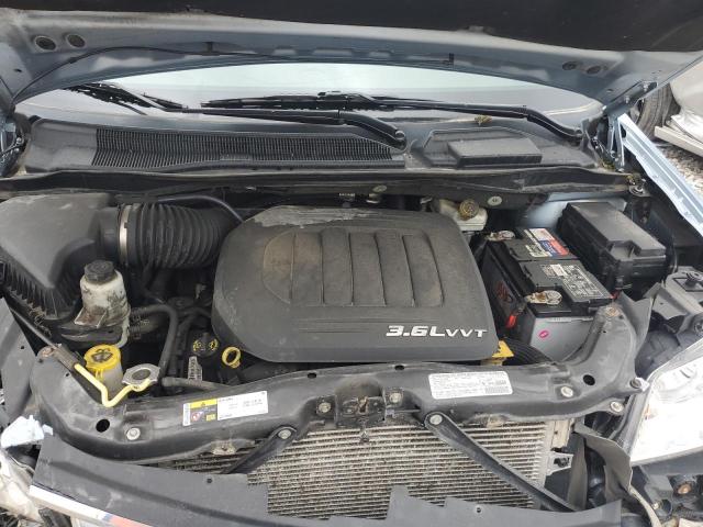 2C4RC1CG4DR571838 - 2013 CHRYSLER TOWN & COU TOURING L BLUE photo 12