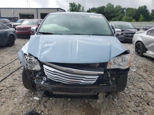2C4RC1CG4DR571838 - 2013 CHRYSLER TOWN & COU TOURING L BLUE photo 5
