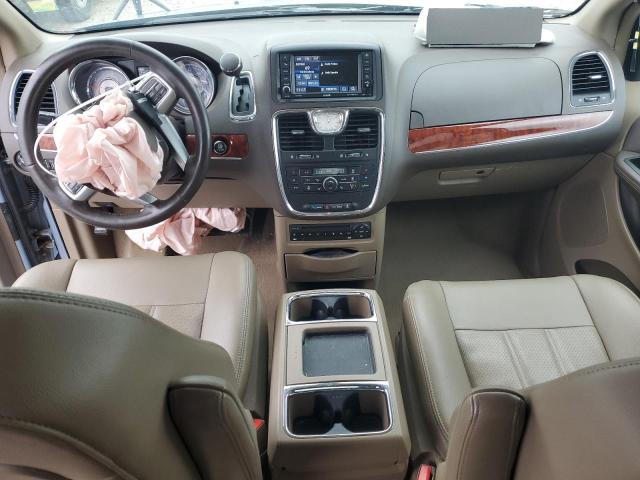 2C4RC1CG4DR571838 - 2013 CHRYSLER TOWN & COU TOURING L BLUE photo 8