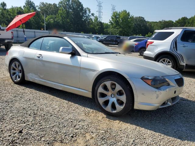 WBAEK73485B327441 - 2005 BMW 645 CI AUTOMATIC SILVER photo 4