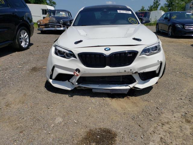 WBS2U7C01L7E67646 - 2020 BMW M2 COMPETITION WHITE photo 5