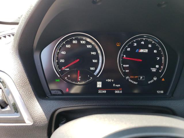 WBS2U7C01L7E67646 - 2020 BMW M2 COMPETITION WHITE photo 9