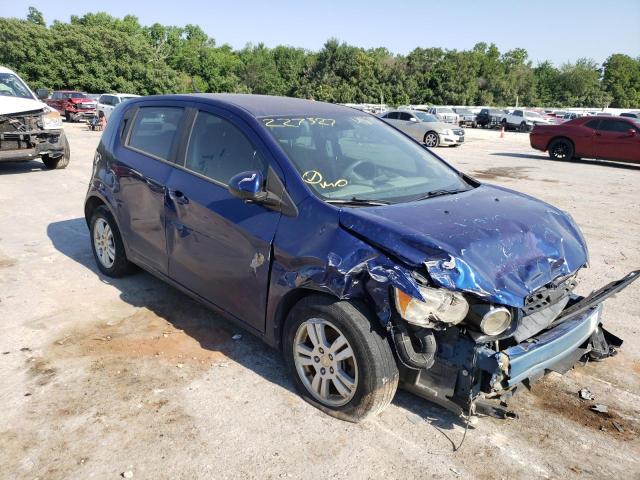 1G1JA6SH7C4227327 - 2012 CHEVROLET SONIC LS Mavi foto 1
