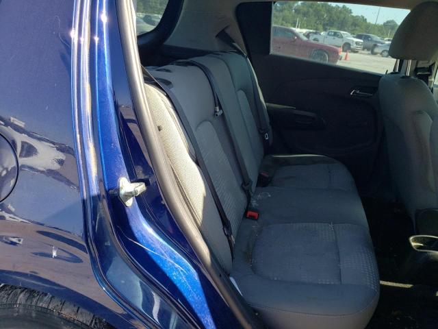 1G1JA6SH7C4227327 - 2012 CHEVROLET SONIC LS Mavi foto 6