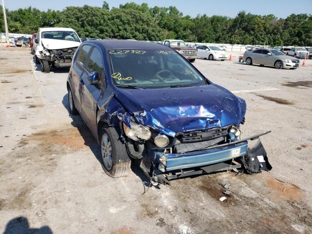 1G1JA6SH7C4227327 - 2012 CHEVROLET SONIC LS Mavi foto 9