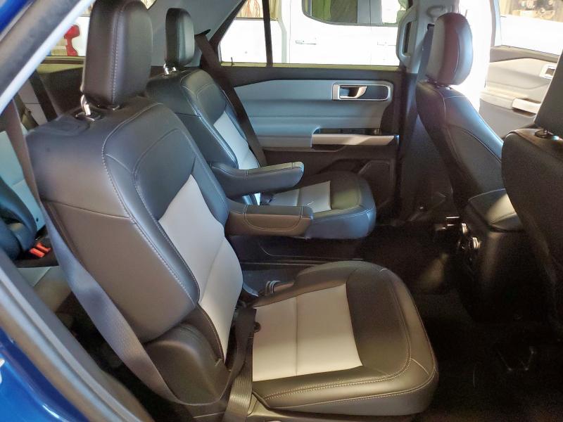 1FMSK7DH9NGB42353 - 2022 FORD EXPLORER XLT BLUE photo 11