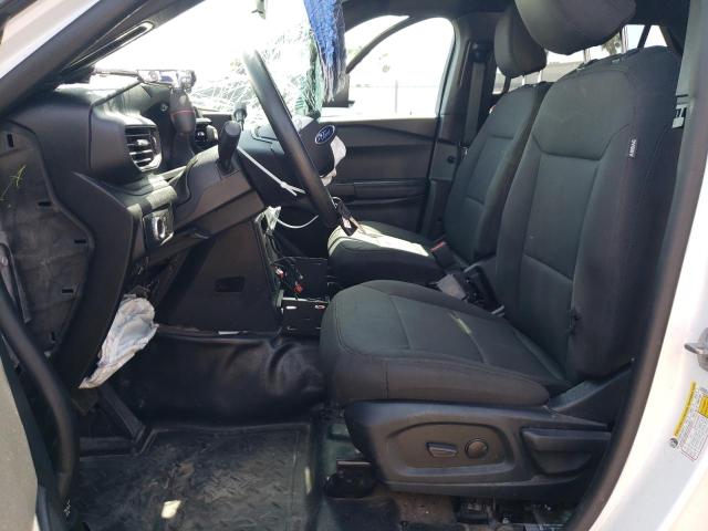 1FM5K8AB7MGB18330 - 2021 FORD EXPLORER POLICE INTERCEPTOR WHITE photo 7