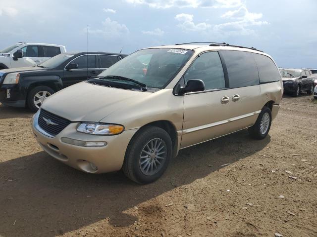 1C4GP44G6YB656602 - 2000 CHRYSLER TOWN & COU LX GOLD photo 1