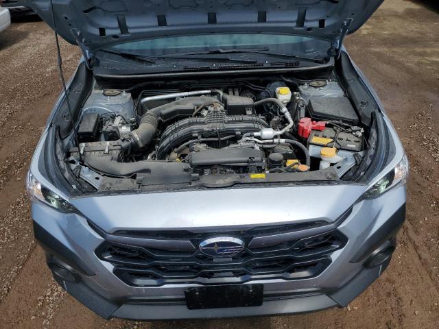 JF2GUADC4R8333489 - 2024 SUBARU CROSSTREK PREMIUM ვერცხლისფერი ფოტო 11